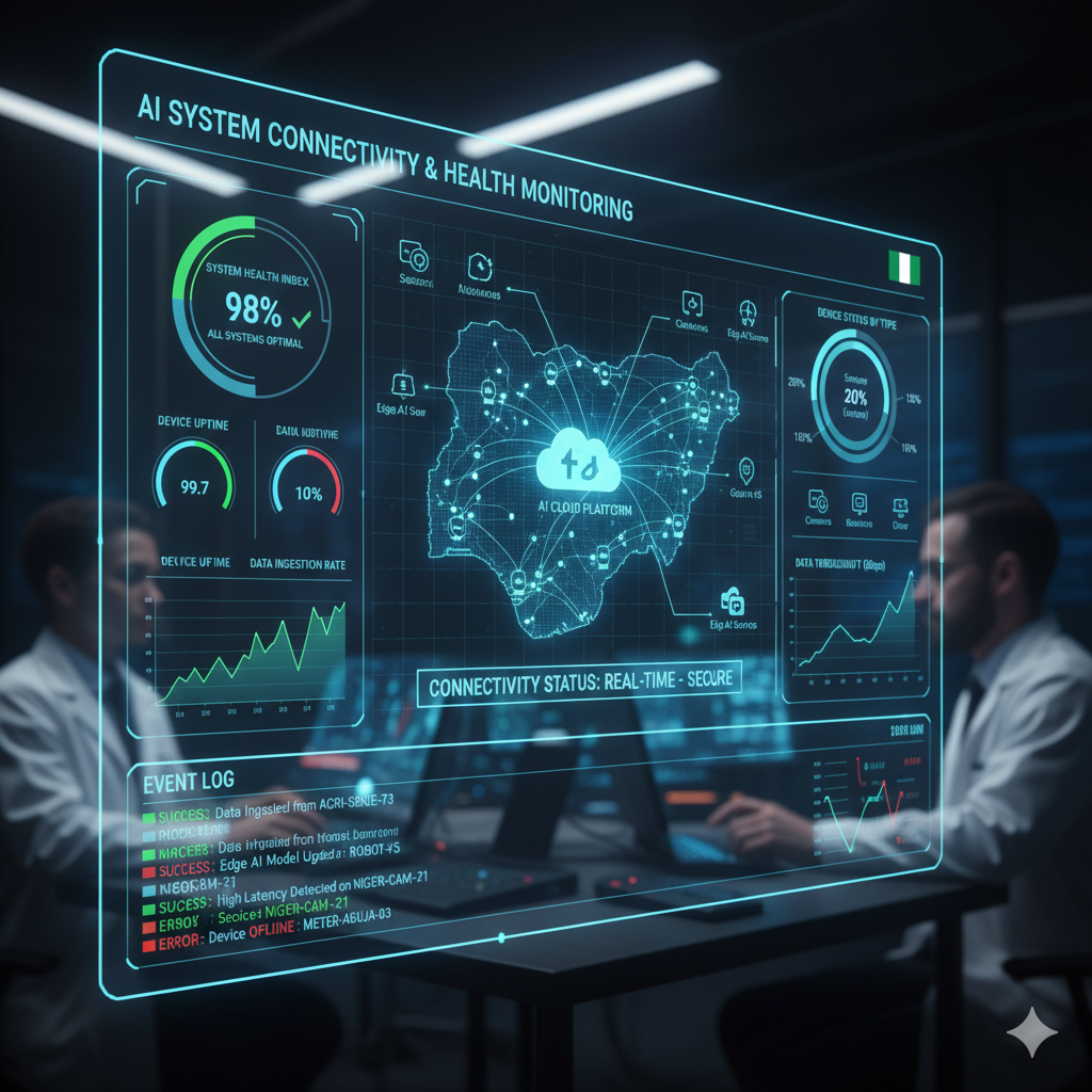 IoT connectivity for AI SIM management dashboard Nigeria multinetwork monitoring universal SIM